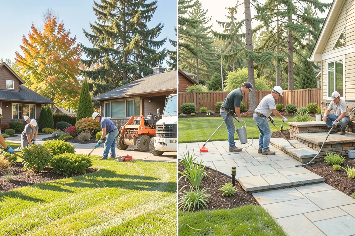 Bluestone Installation in Algona, King County, WA - Confirm layout, finish, and drainage grade