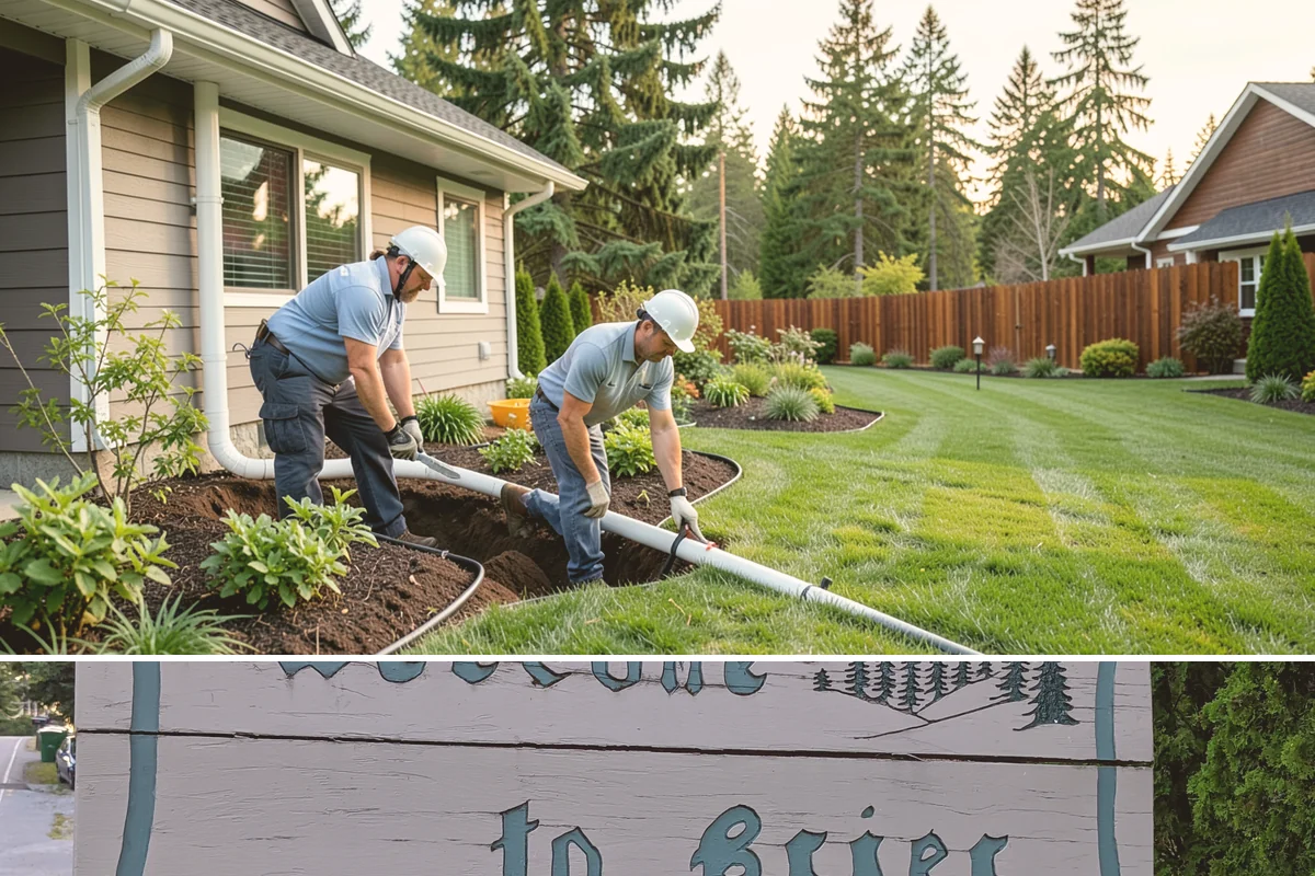 Bluestone Installation in Brier, Snohomish County, WA - Ideal in the spring-to-fall dry window so bedding compacts cleanly and any sealer fully cures before winter rains.