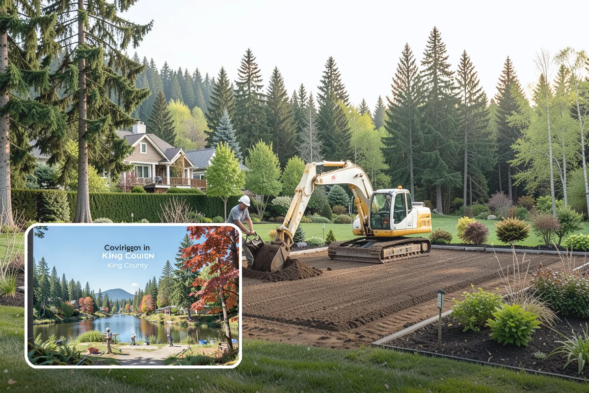 Bluestone Installation in Covington, King County, WA - Sophisticated blue-gray color that complements evergreens
