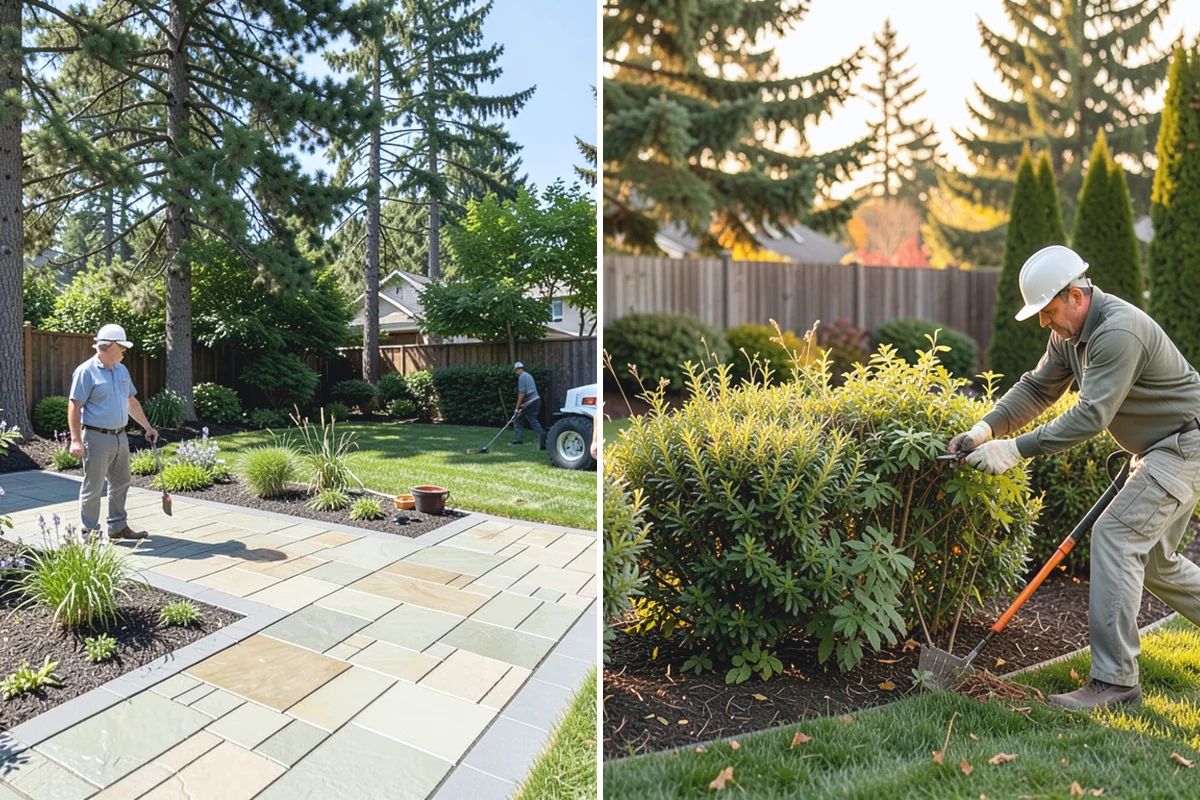 Bluestone Installation in Des Moines, King County, WA - Confirm layout, finish, and drainage grade
