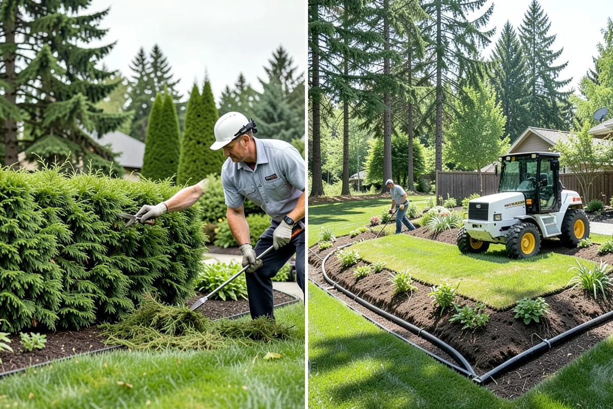 Bluestone Installation in DuPont, Pierce County, WA - Confirm layout, finish, and drainage grade