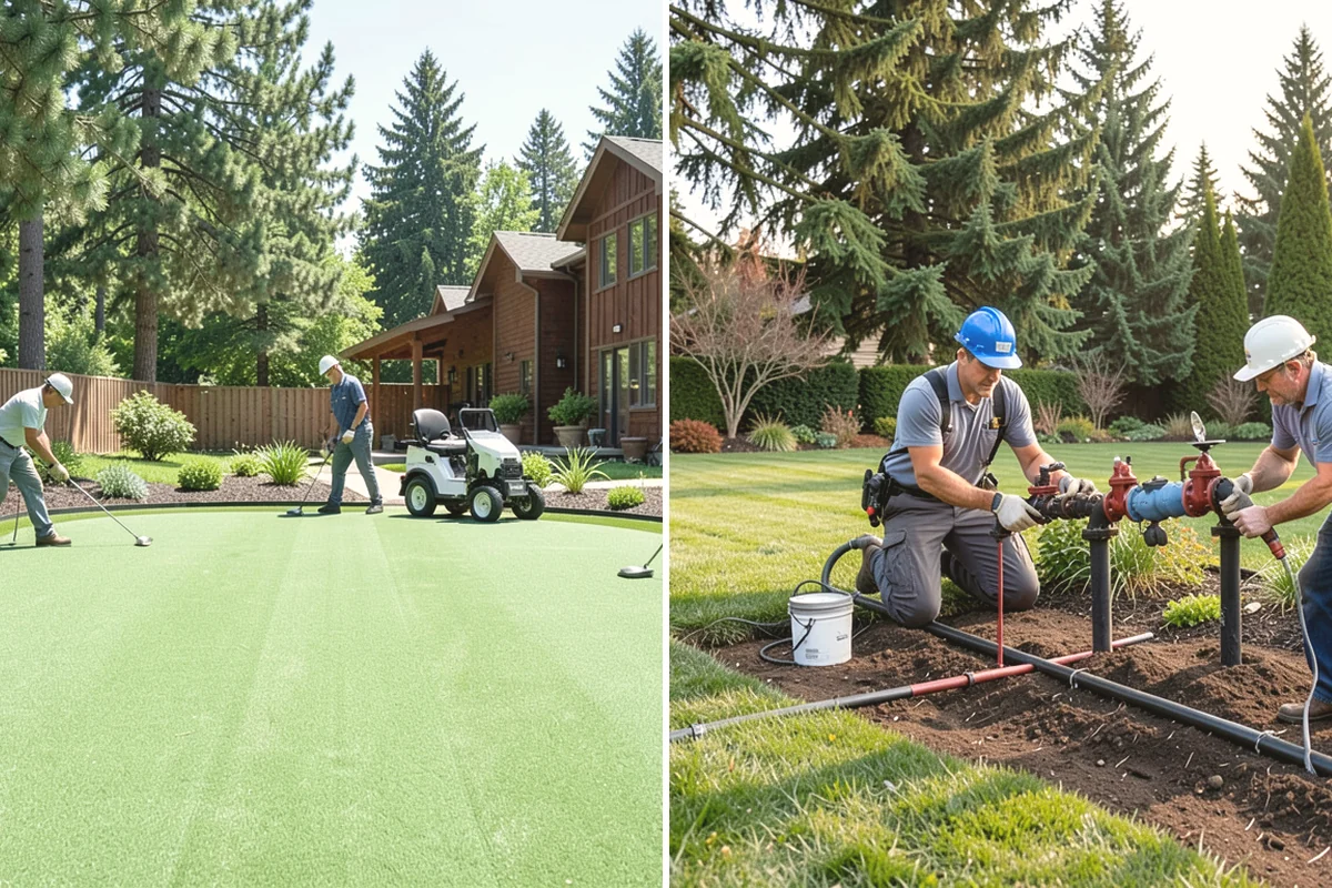 Bluestone Installation in La Conner, Skagit County, WA - Confirm layout, finish, and drainage grade