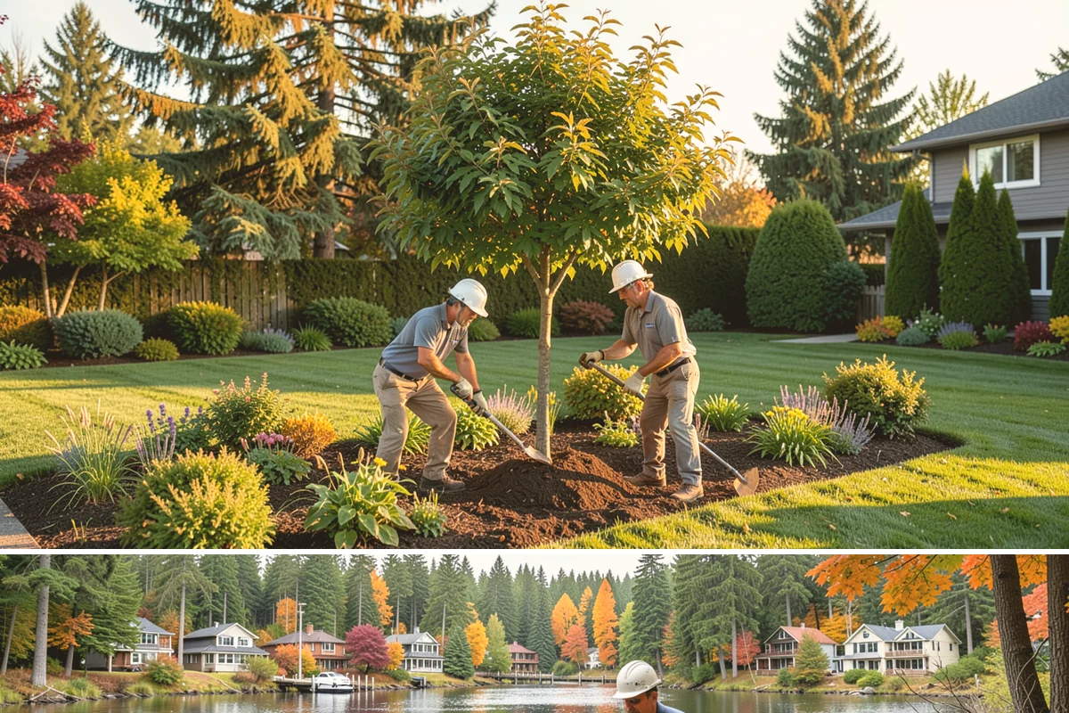 Bluestone Installation in La Conner, Skagit County, WA - Ideal in the spring-to-fall dry window so bedding compacts cleanly and any sealer fully cures before winter rains.