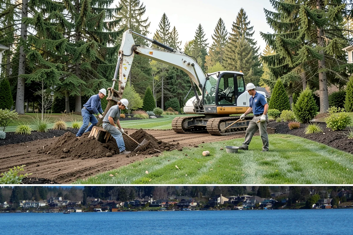Bluestone Installation in Lake Stevens, Snohomish County, WA - Ideal in the spring-to-fall dry window so bedding compacts cleanly and any sealer fully cures before winter rains.