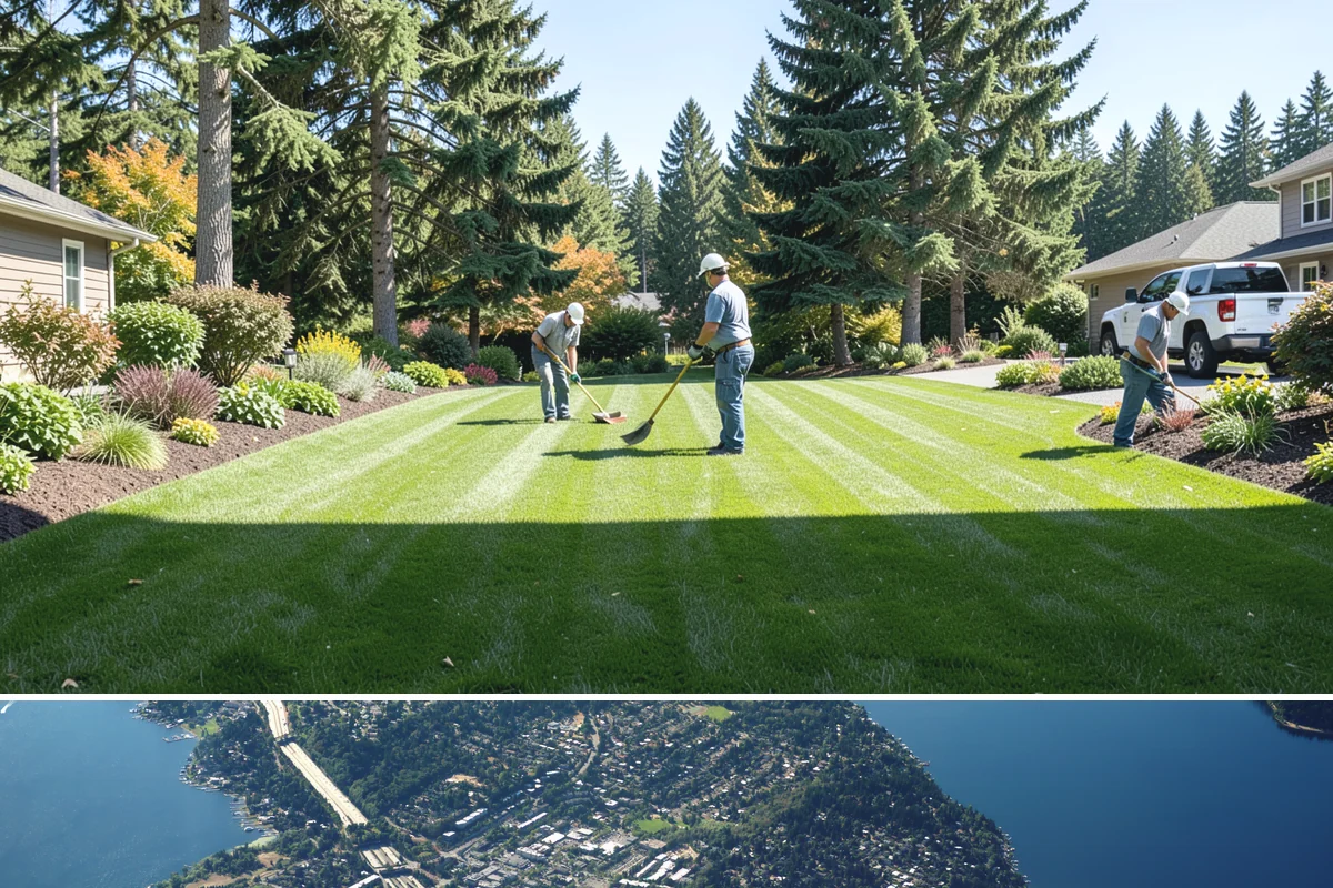 Bluestone Installation in Mercer Island, King County, WA - Ideal in the spring-to-fall dry window so bedding compacts cleanly and any sealer fully cures before winter rains.