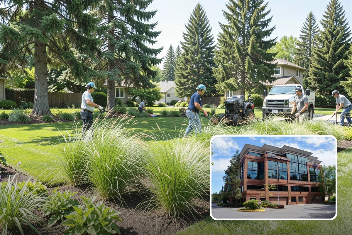 Bluestone Installation in Mountlake Terrace, Snohomish County, WA - Sophisticated blue-gray color that complements evergreens