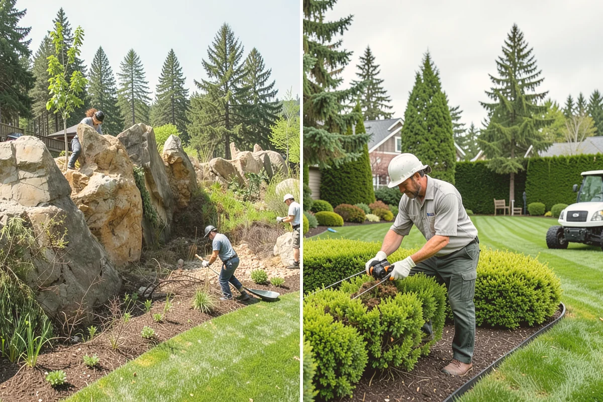 Bluestone Installation in Newcastle, King County, WA - Confirm layout, finish, and drainage grade