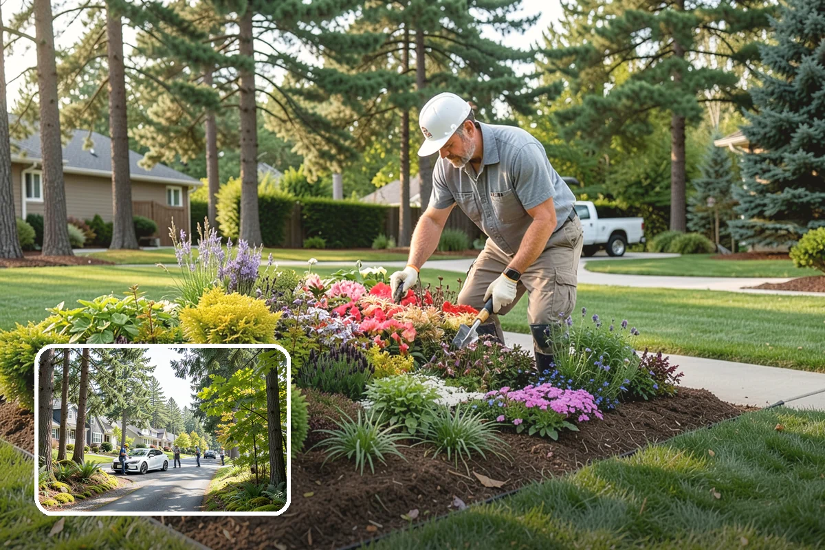 Bluestone Installation in Normandy Park, King County, WA - Sophisticated blue-gray color that complements evergreens