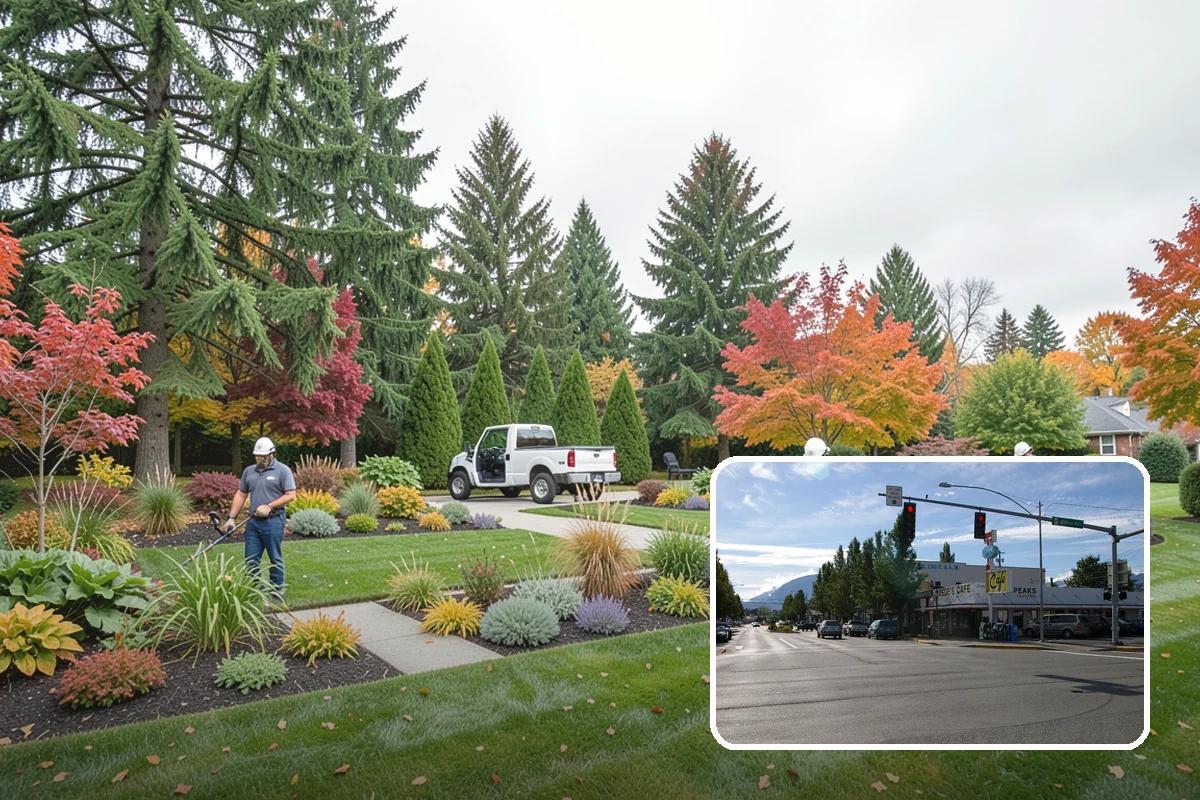 Bluestone Installation in North Bend, King County, WA - Sophisticated blue-gray color that complements evergreens