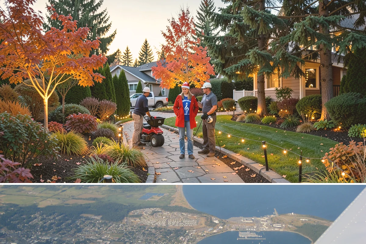 Bluestone Installation in Oak Harbor, Island County, WA - Ideal in the spring-to-fall dry window so bedding compacts cleanly and any sealer fully cures before winter rains.