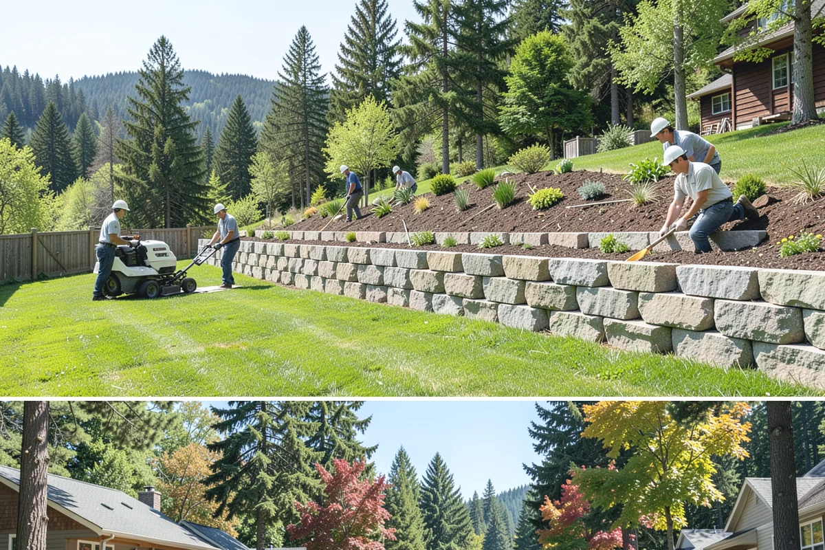 Bluestone Installation in Orting, Pierce County, WA - Ideal in the spring-to-fall dry window so bedding compacts cleanly and any sealer fully cures before winter rains.