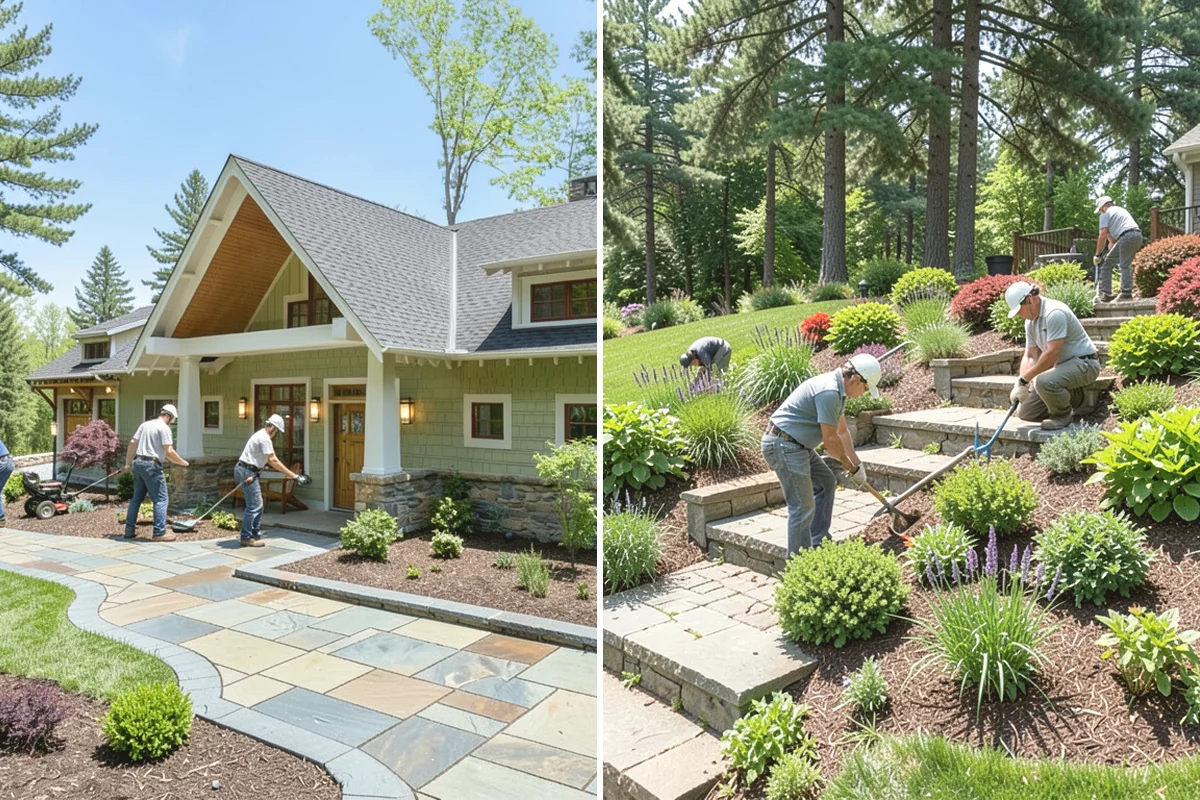 Bluestone Installation in Ruston, Pierce County, WA - Confirm layout, finish, and drainage grade