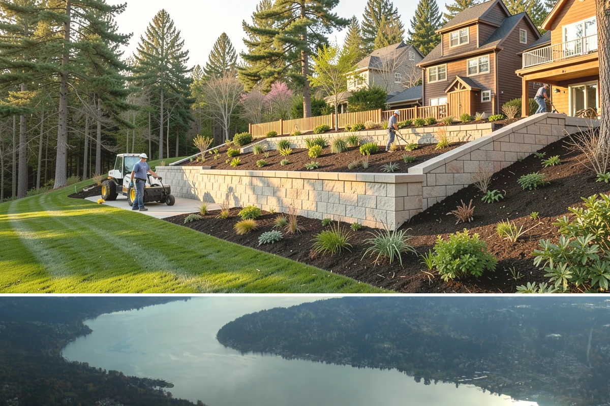 Bluestone Installation in Sammamish, King County, WA - Ideal in the spring-to-fall dry window so bedding compacts cleanly and any sealer fully cures before winter rains.