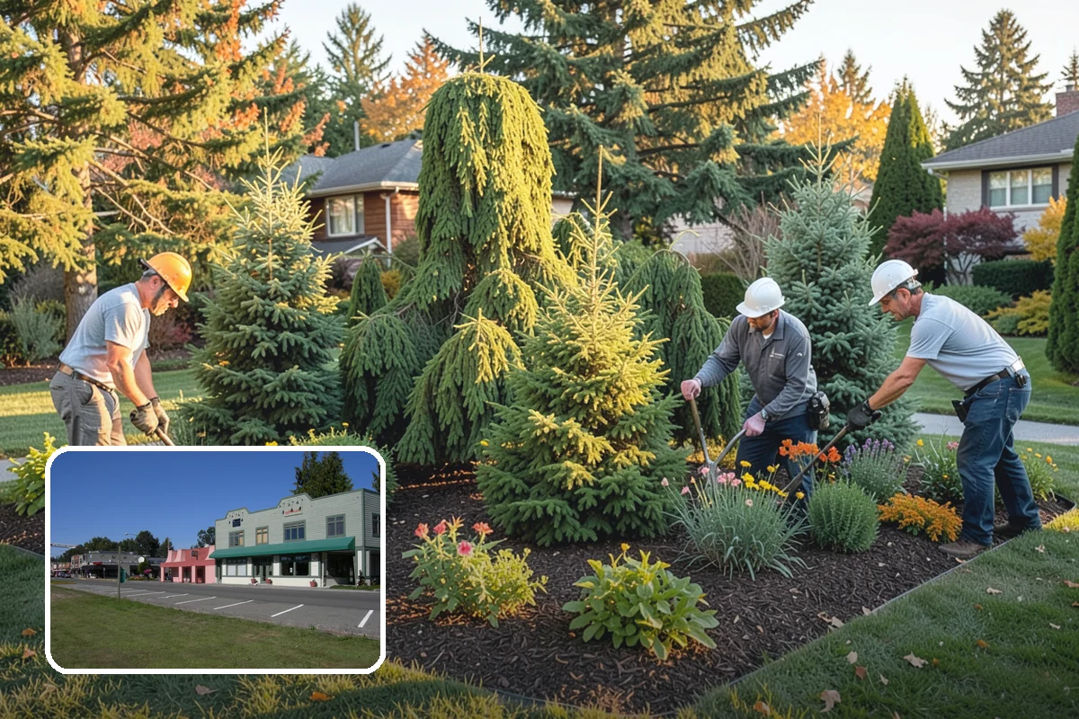 Bluestone Installation in Snoqualmie, King County, WA - Sophisticated blue-gray color that complements evergreens