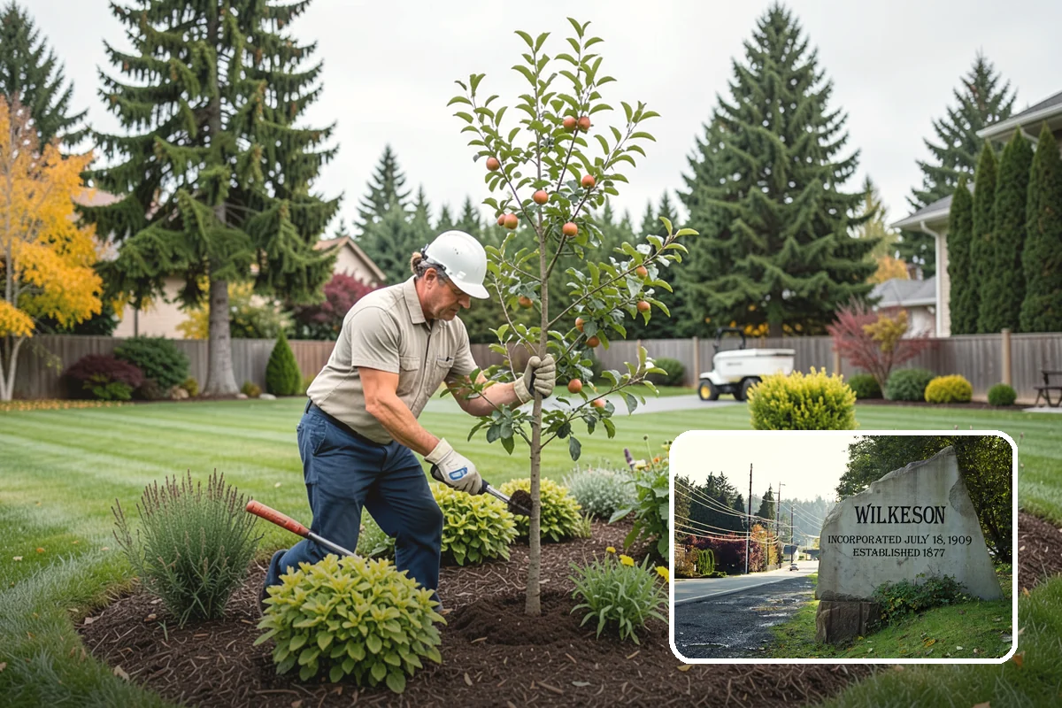 Bluestone Installation in Wilkeson, Pierce County, WA - Sophisticated blue-gray color that complements evergreens