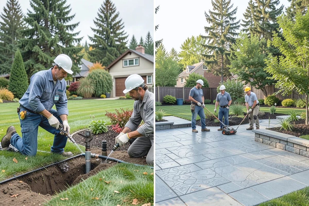 Bluestone Installation in Woodinville, King County, WA - Confirm layout, finish, and drainage grade