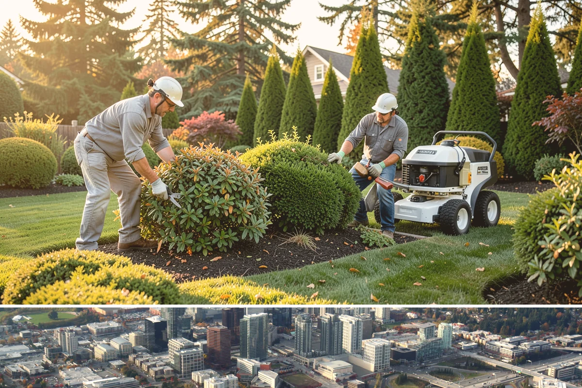 Boulder Placement in Bellevue, King County, WA - Can be placed year-round