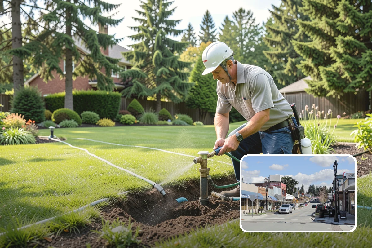 Boulder Placement in Bothell, King County, WA - Natural focal points and dramatic scale