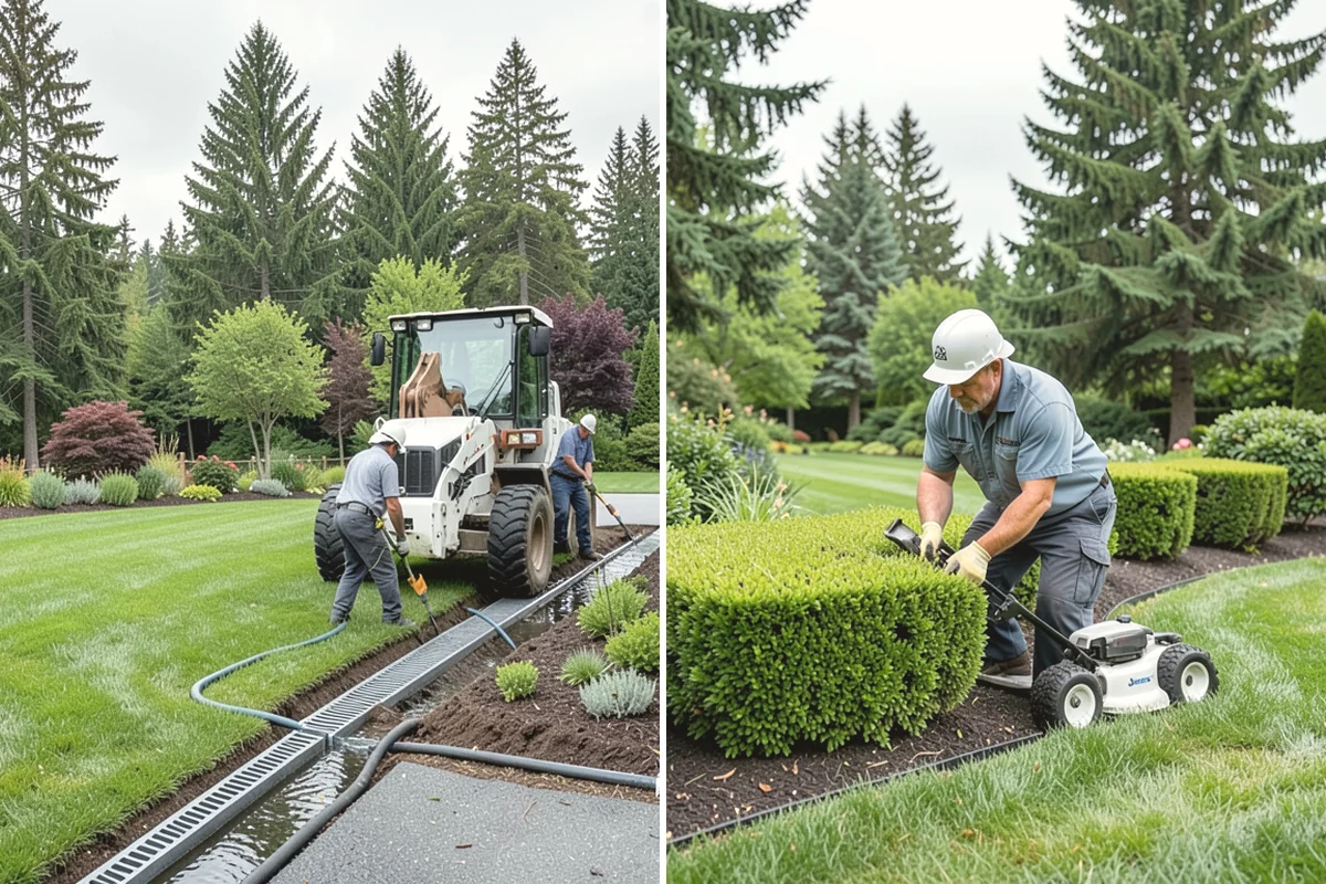 Boulder Placement in Burien, King County, WA - Select boulders for size and character