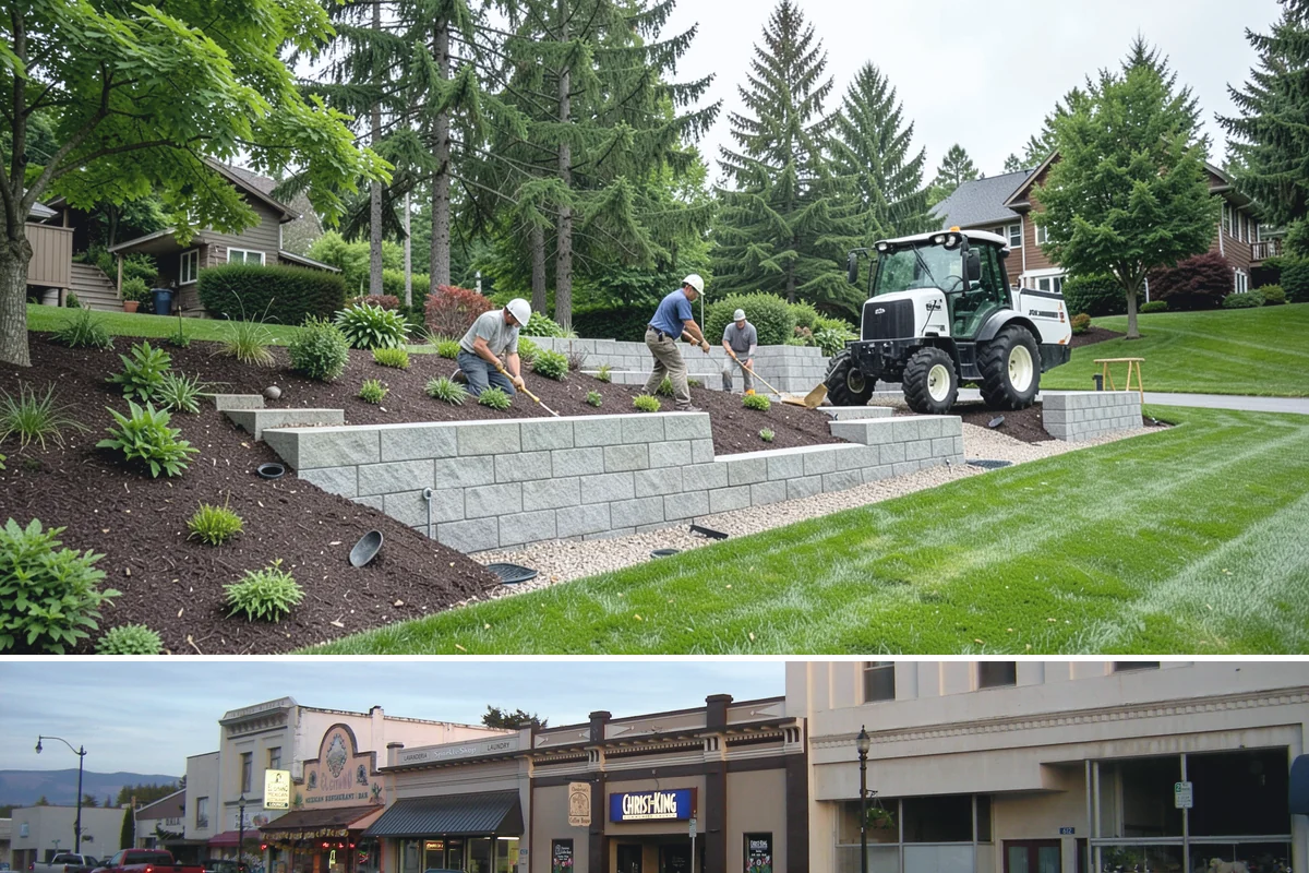 Boulder Placement in Burlington, Skagit County, WA - Can be placed year-round