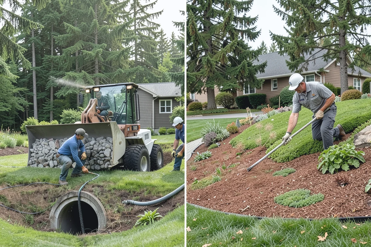Boulder Placement in Hamilton, Skagit County, WA - Select boulders for size and character