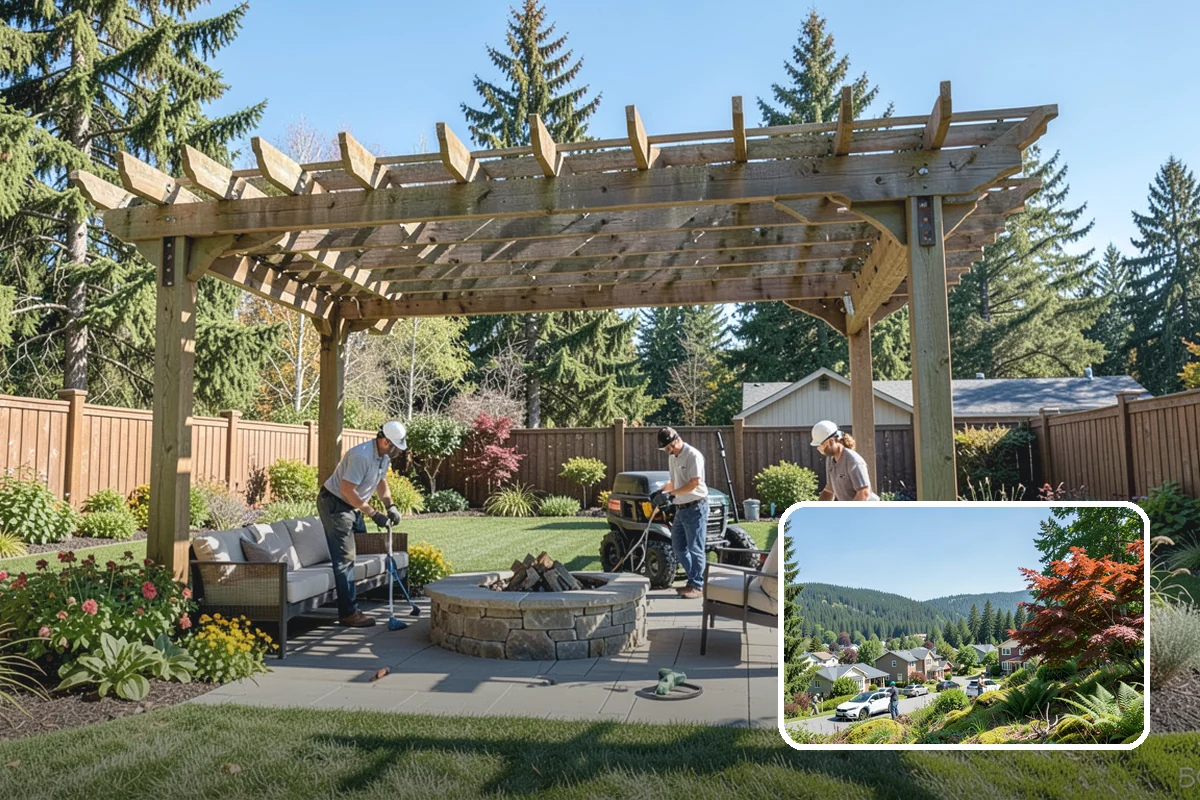 Boulder Placement in Index, Snohomish County, WA - Natural focal points and dramatic scale