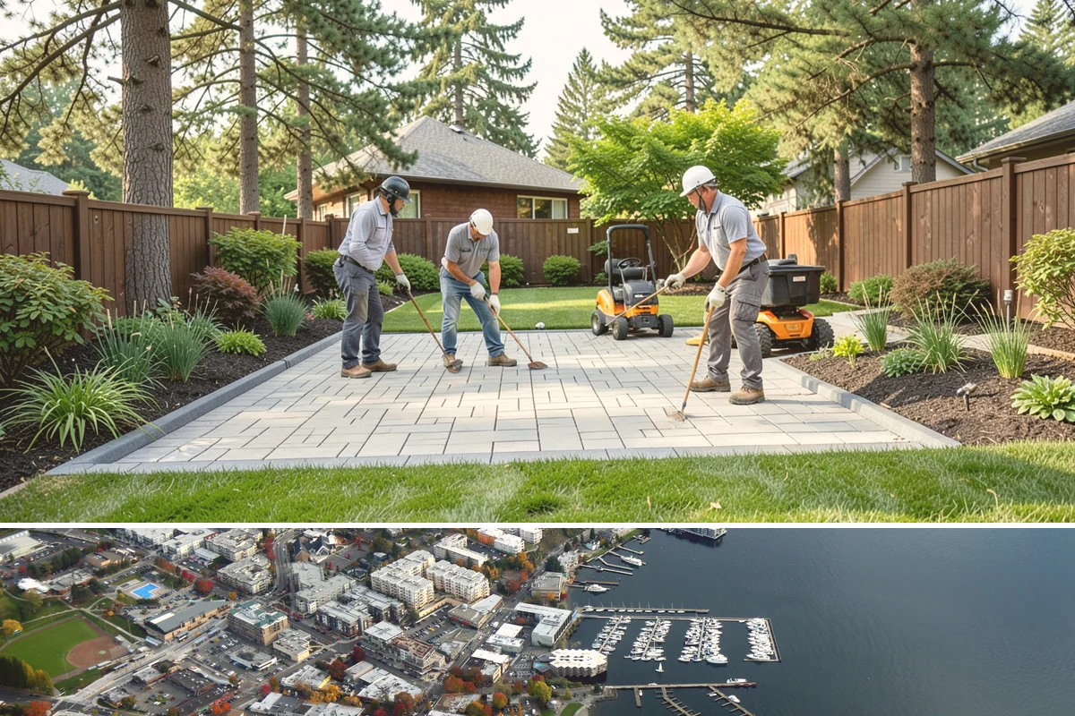 Boulder Placement in Kirkland, King County, WA - Can be placed year-round
