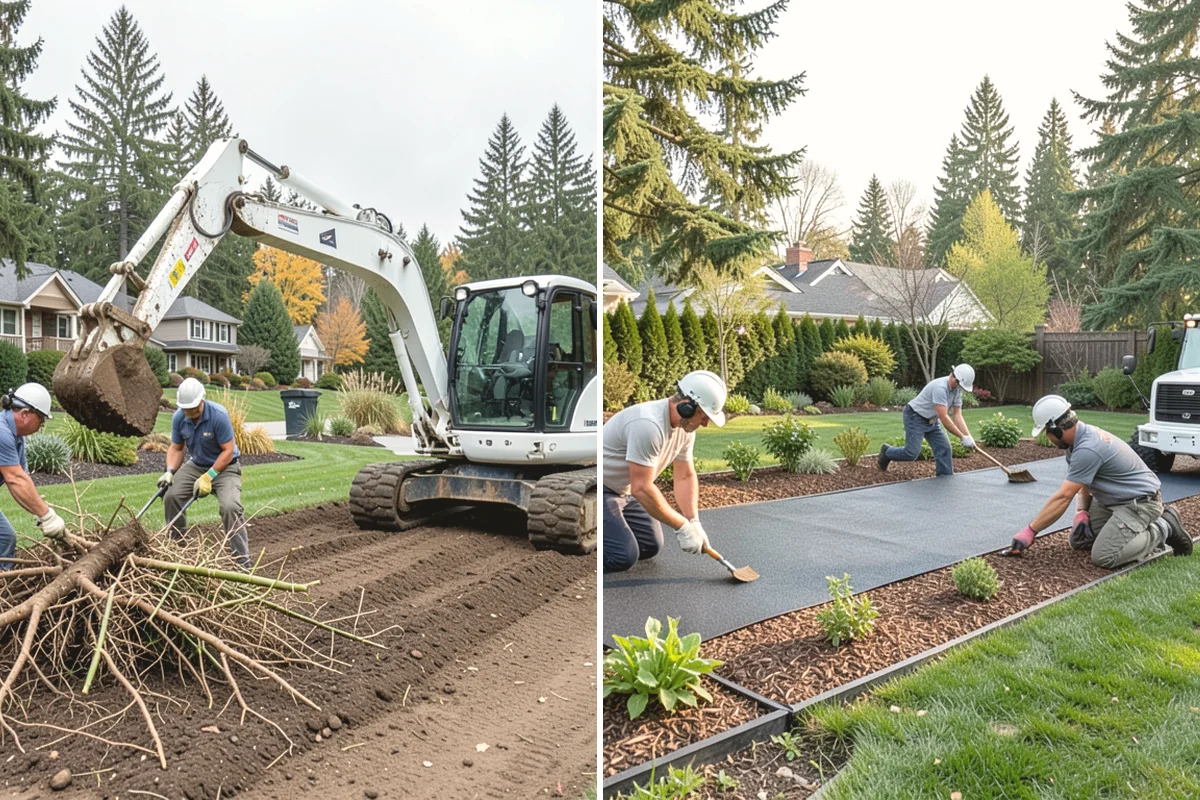 Boulder Placement in Monroe, Snohomish County, WA - Select boulders for size and character
