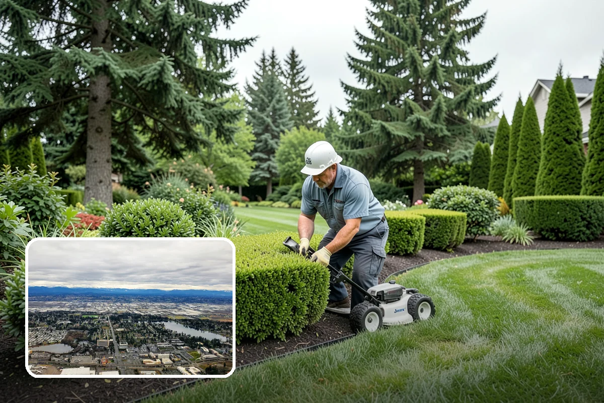 Boulder Placement in SeaTac, King County, WA - Natural focal points and dramatic scale