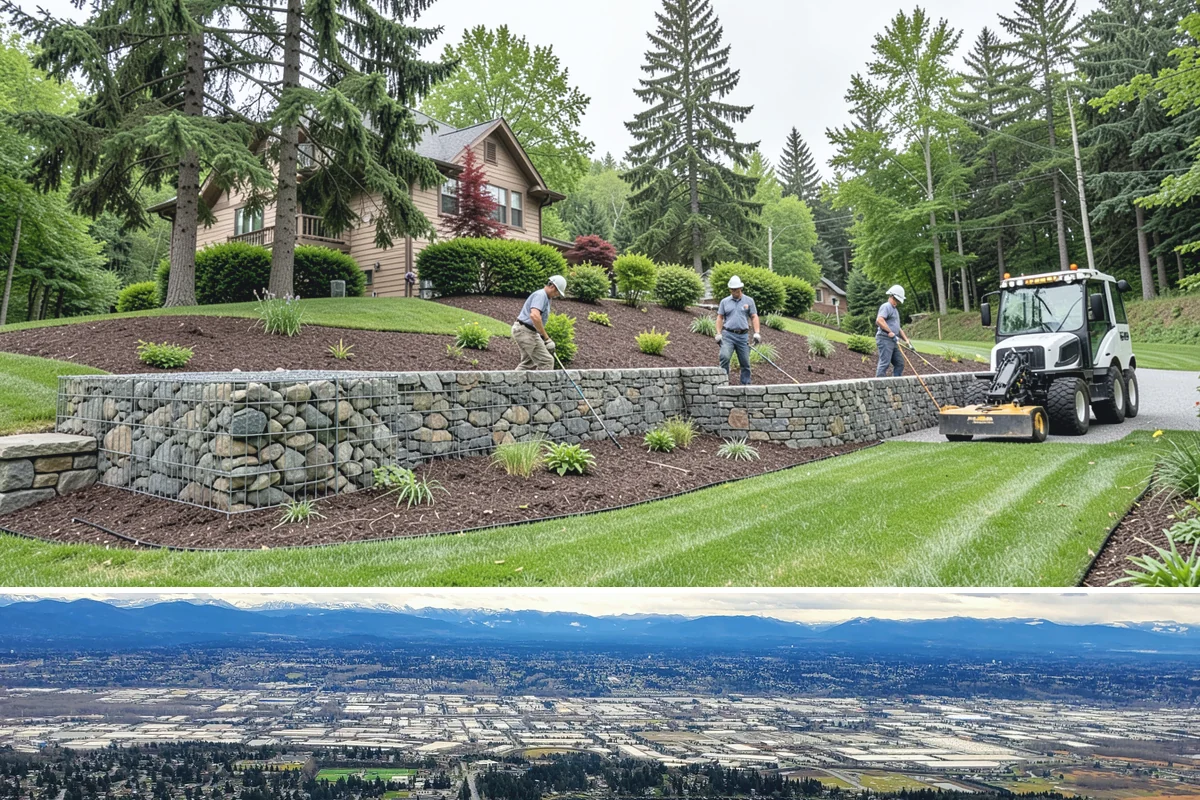 Boulder Placement in SeaTac, King County, WA - Can be placed year-round