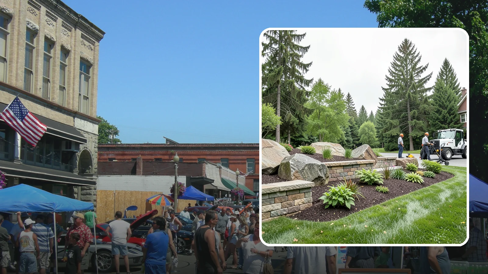 Boulder Placement in Snohomish, Snohomish County, WA - Natural boulders placed as focal points, accents, and functional features in the landscape.
