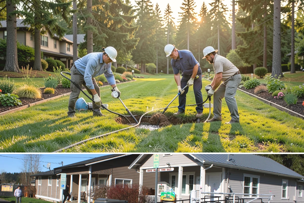 Boulder Placement in South Prairie, Pierce County, WA - Can be placed year-round
