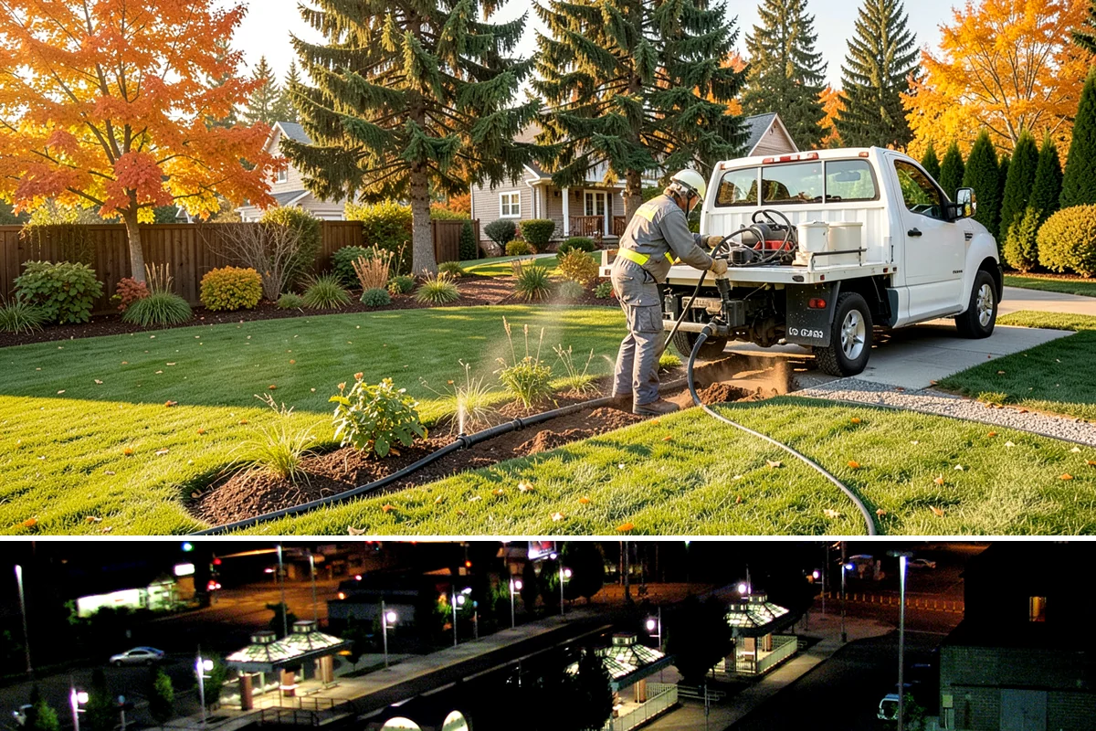 Boulder Retaining Wall in Auburn, King County, WA - Best placed in drier spring-through-fall conditions when heavy equipment can work the slope without churning saturated PNW soil.