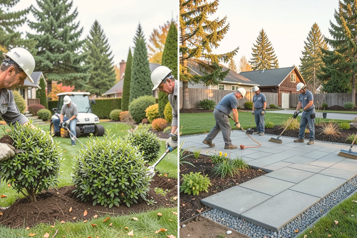 Boulder Retaining Wall in Brier, Snohomish County, WA - Excavate and bench the slope