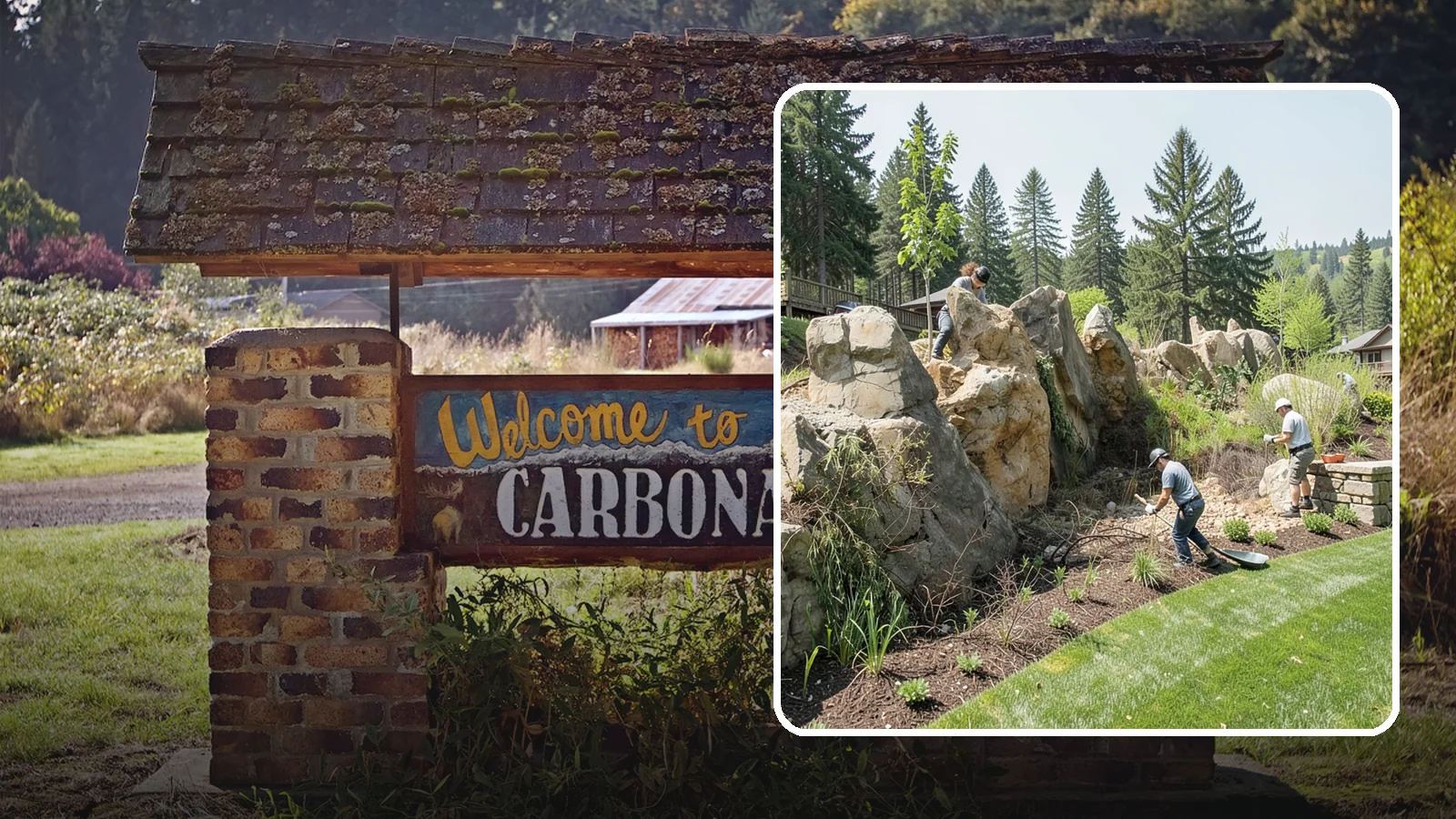 Boulder Retaining Wall in Carbonado, Pierce County, WA - A rugged wall of large stacked boulders that stabilizes steep PNW slopes with a bold, naturalistic look and excellent drainage.