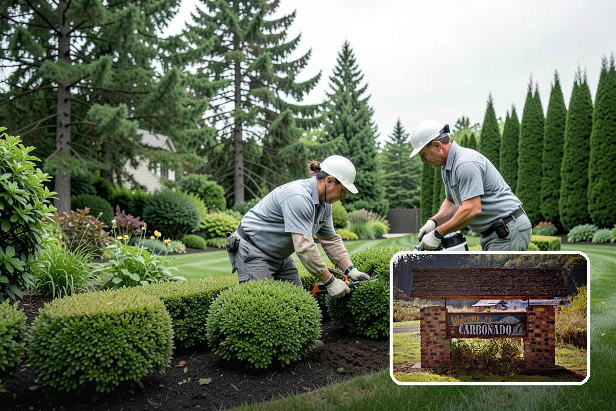 Boulder Retaining Wall in Carbonado, Pierce County, WA - Excellent free-draining performance in wet climates