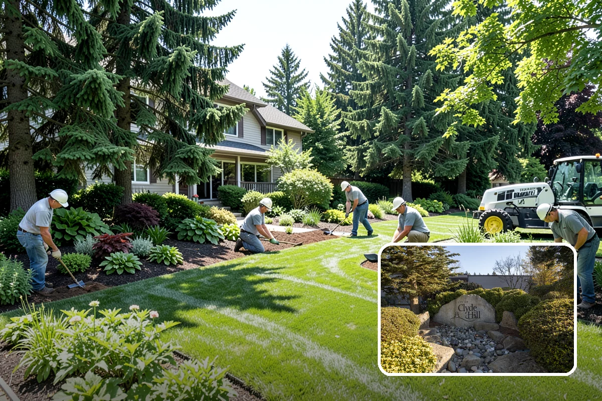 Boulder Retaining Wall in Clyde Hill, King County, WA - Excellent free-draining performance in wet climates