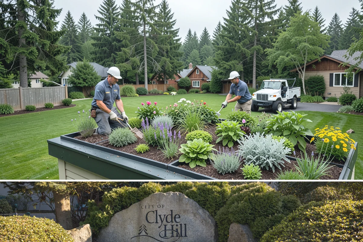Boulder Retaining Wall in Clyde Hill, King County, WA - Best placed in drier spring-through-fall conditions when heavy equipment can work the slope without churning saturated PNW soil.