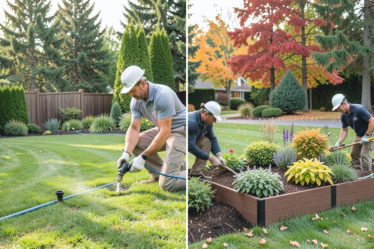 Boulder Retaining Wall in Des Moines, King County, WA - Excavate and bench the slope