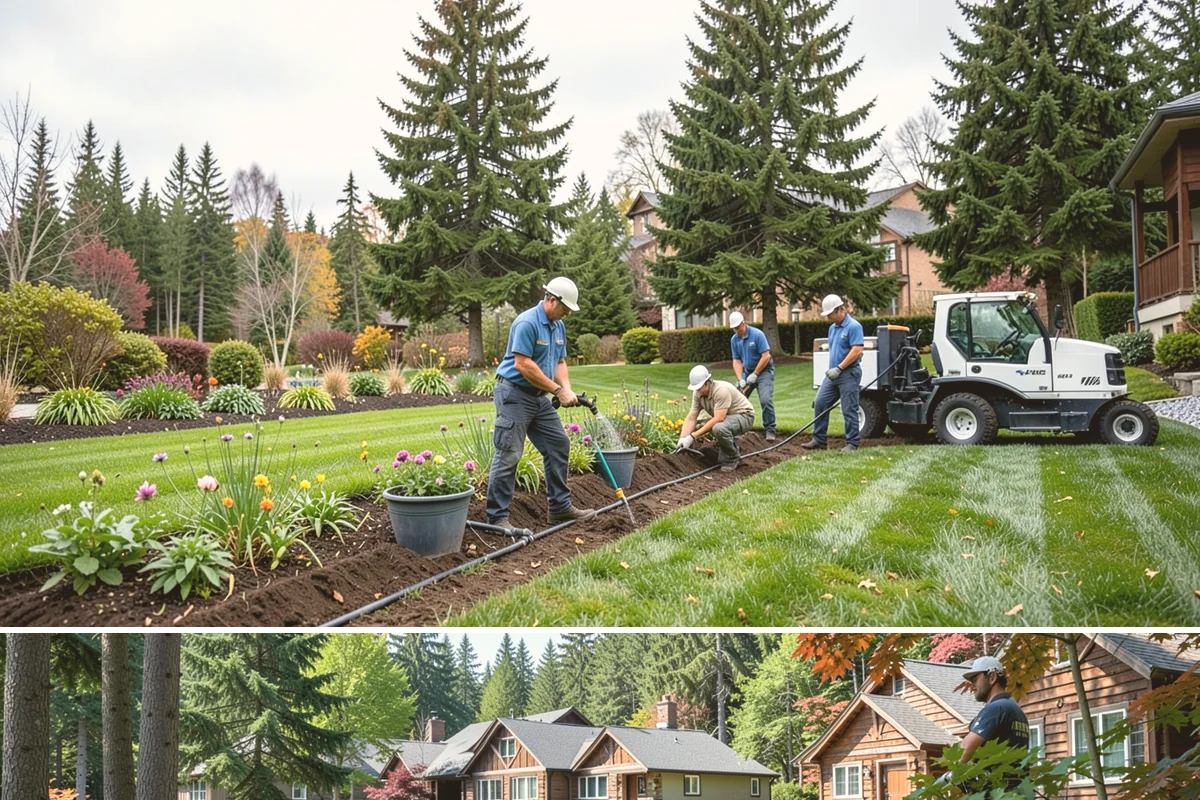 Boulder Retaining Wall in Edgewood, Pierce County, WA - Best placed in drier spring-through-fall conditions when heavy equipment can work the slope without churning saturated PNW soil.