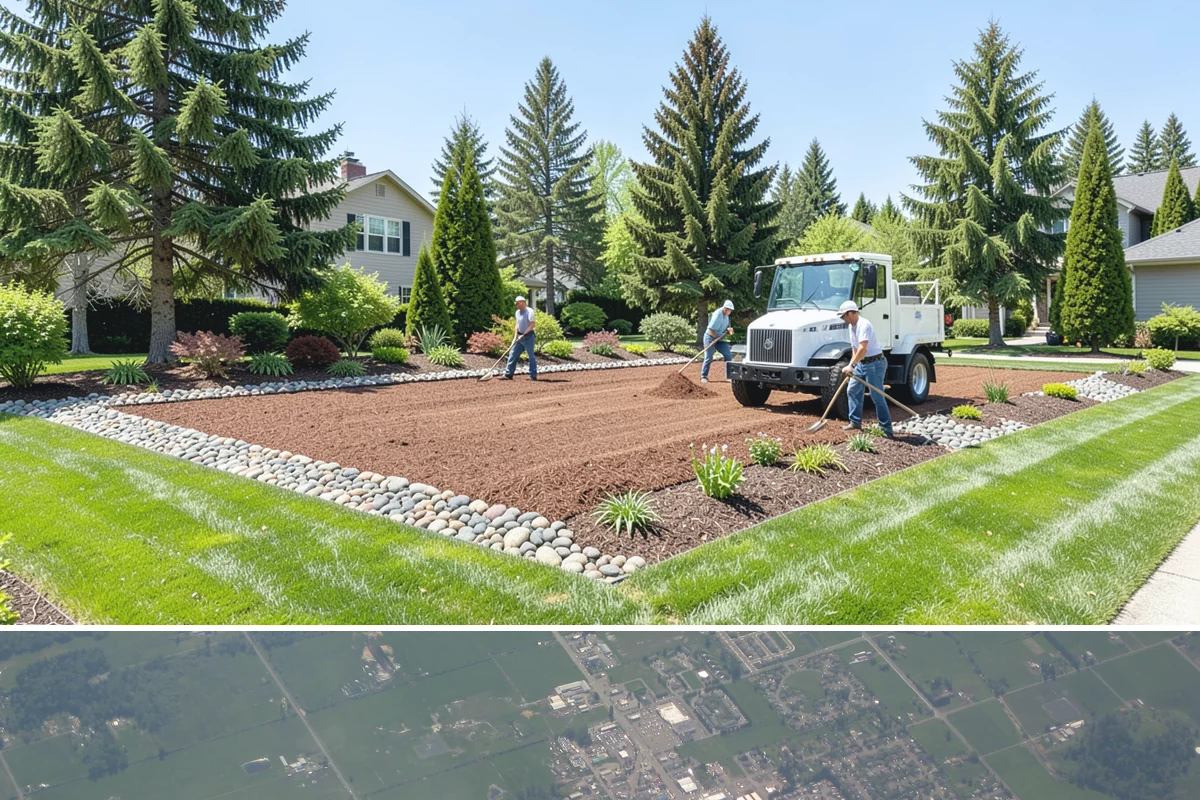 Boulder Retaining Wall in Enumclaw, King County, WA - Best placed in drier spring-through-fall conditions when heavy equipment can work the slope without churning saturated PNW soil.