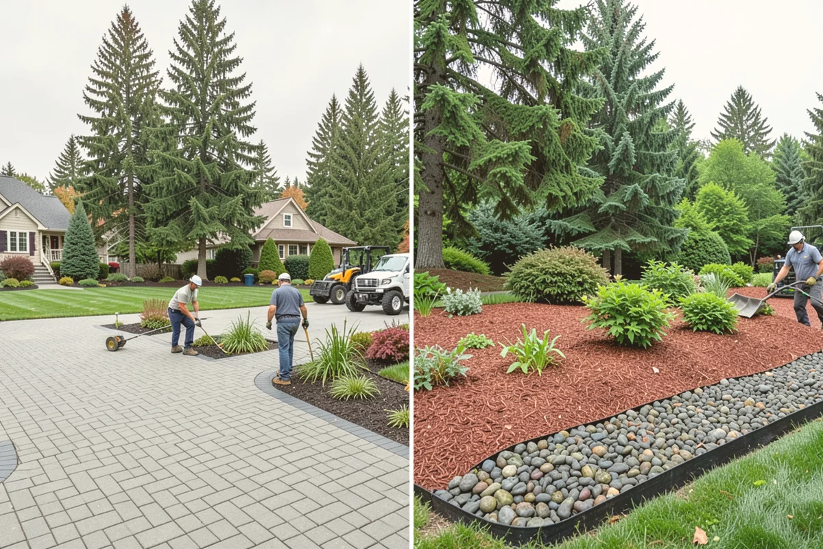Boulder Retaining Wall in Fife, Pierce County, WA - Excavate and bench the slope