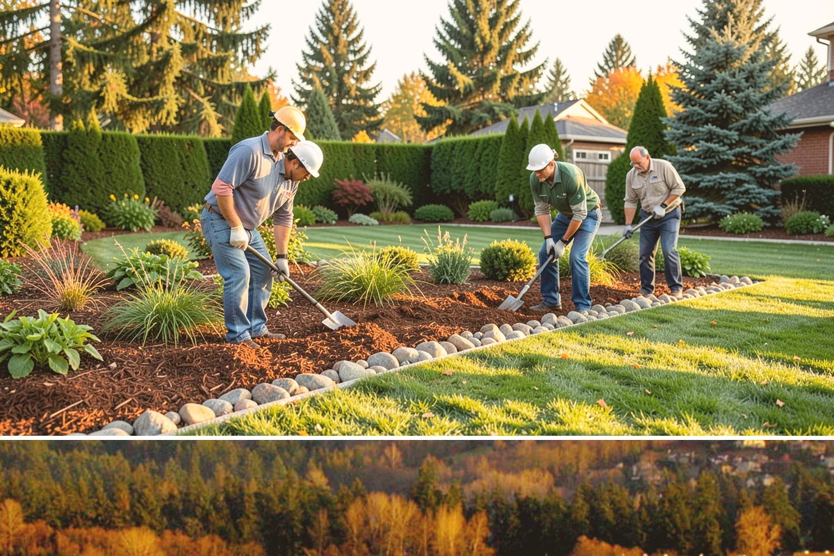 Boulder Retaining Wall in Kenmore, King County, WA - Best placed in drier spring-through-fall conditions when heavy equipment can work the slope without churning saturated PNW soil.
