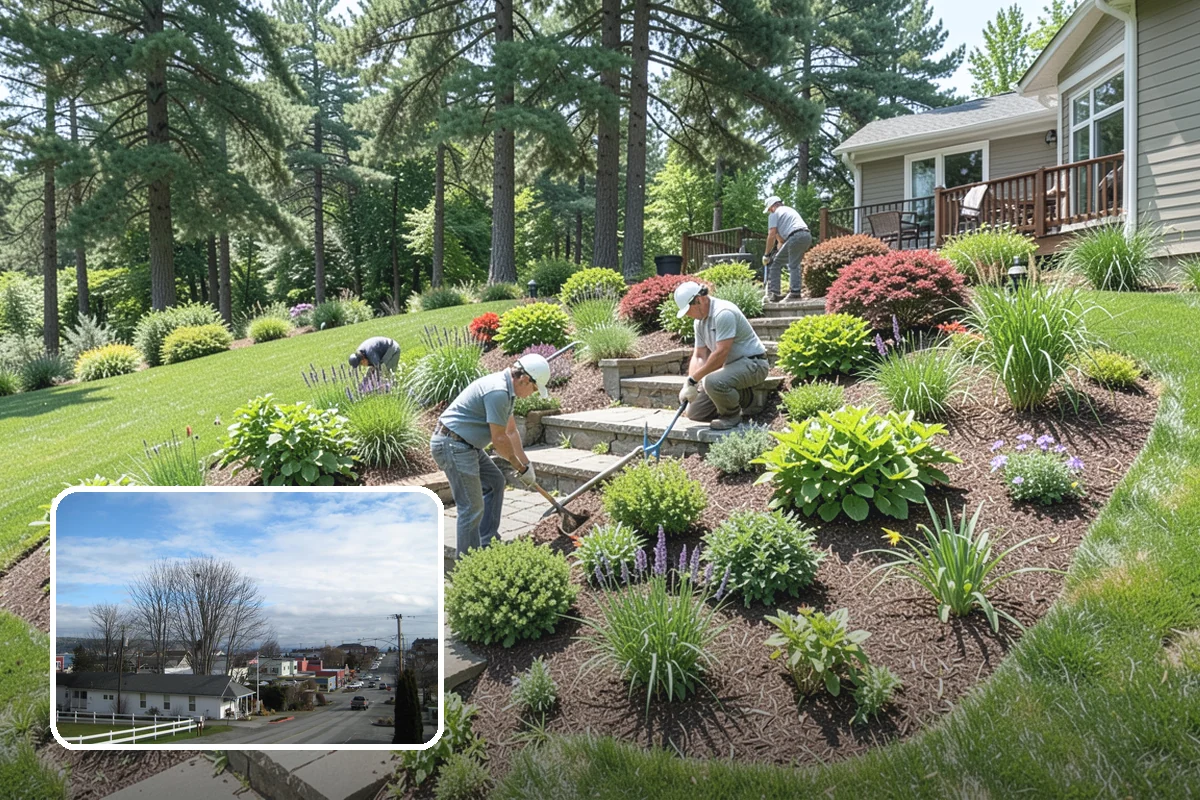 Boulder Retaining Wall in Langley, Island County, WA - Excellent free-draining performance in wet climates