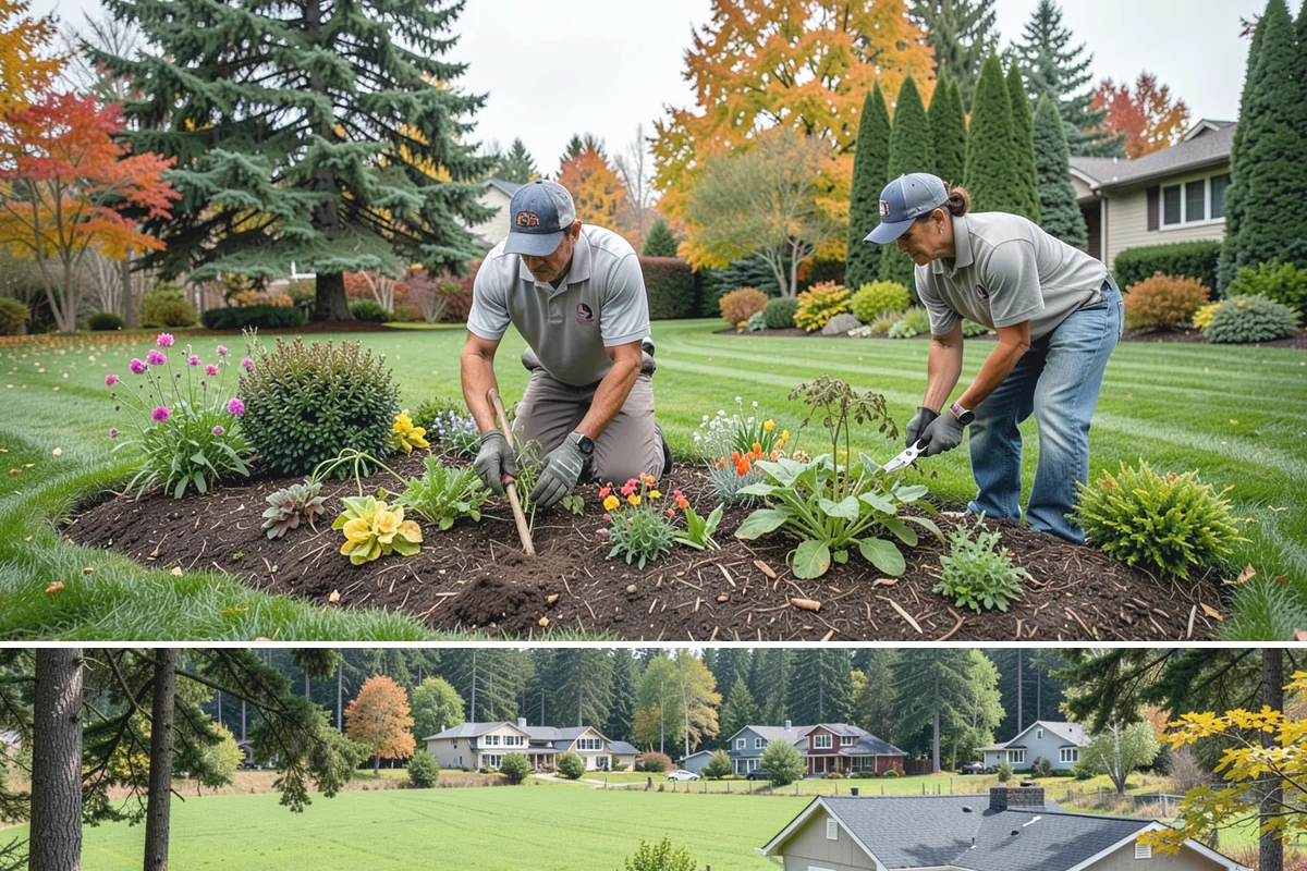 Boulder Retaining Wall in Lyman, Skagit County, WA - Best placed in drier spring-through-fall conditions when heavy equipment can work the slope without churning saturated PNW soil.