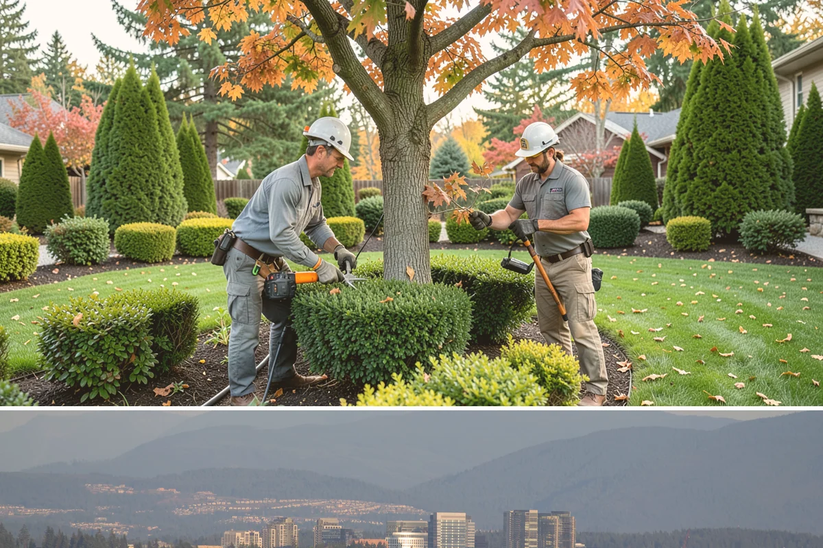 Boulder Retaining Wall in Medina, King County, WA - Best placed in drier spring-through-fall conditions when heavy equipment can work the slope without churning saturated PNW soil.