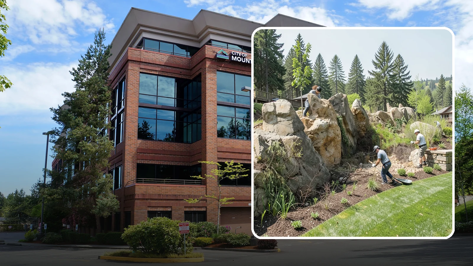 Boulder Retaining Wall in Mountlake Terrace, Snohomish County, WA - A rugged wall of large stacked boulders that stabilizes steep PNW slopes with a bold, naturalistic look and excellent drainage.