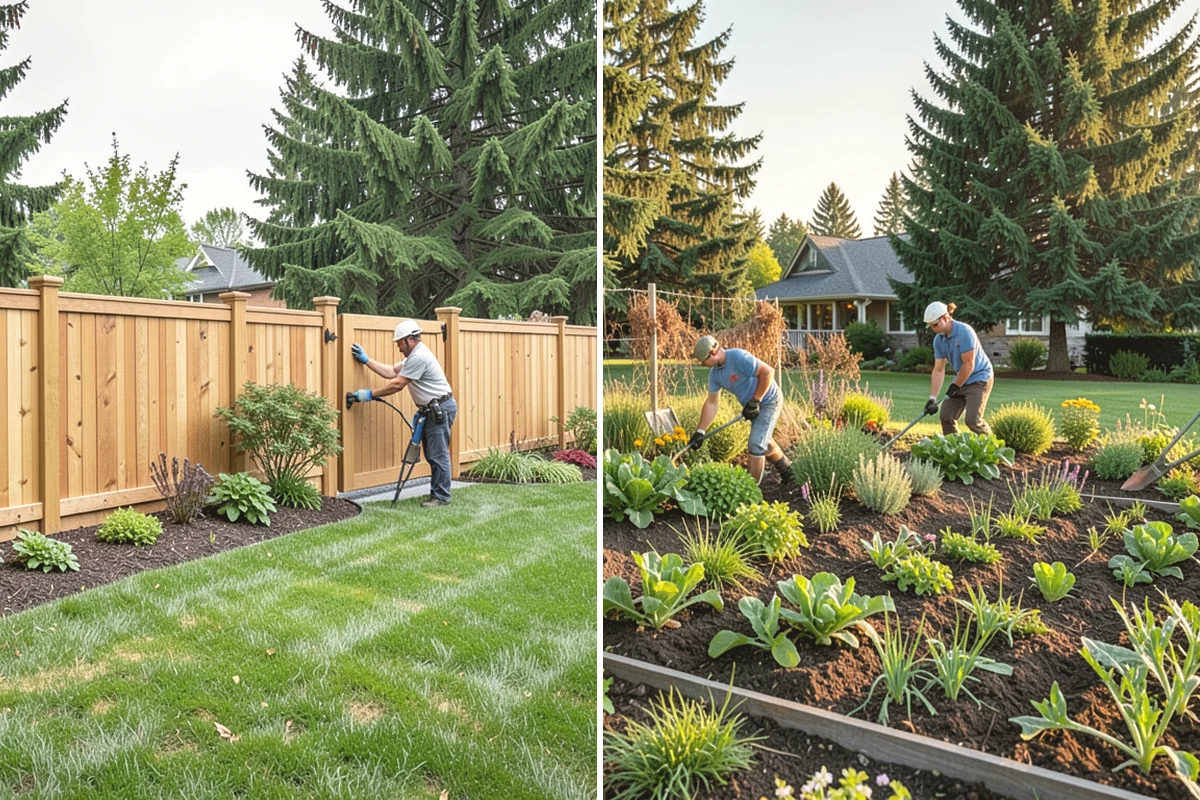 Boulder Retaining Wall in North Bend, King County, WA - Excavate and bench the slope