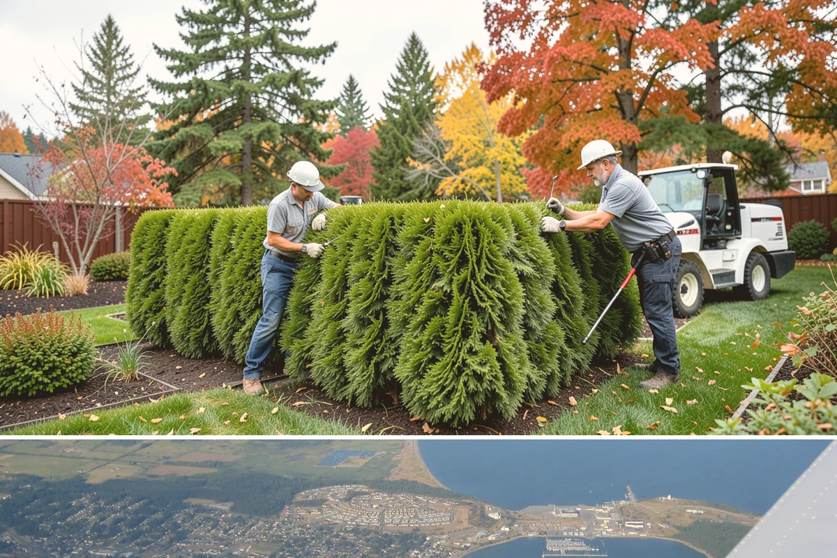 Boulder Retaining Wall in Oak Harbor, Island County, WA - Best placed in drier spring-through-fall conditions when heavy equipment can work the slope without churning saturated PNW soil.