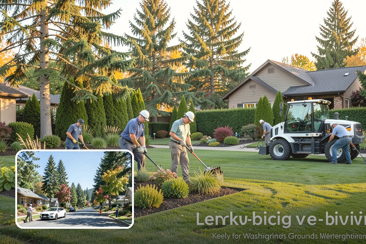 Boulder Retaining Wall in Orting, Pierce County, WA - Excellent free-draining performance in wet climates